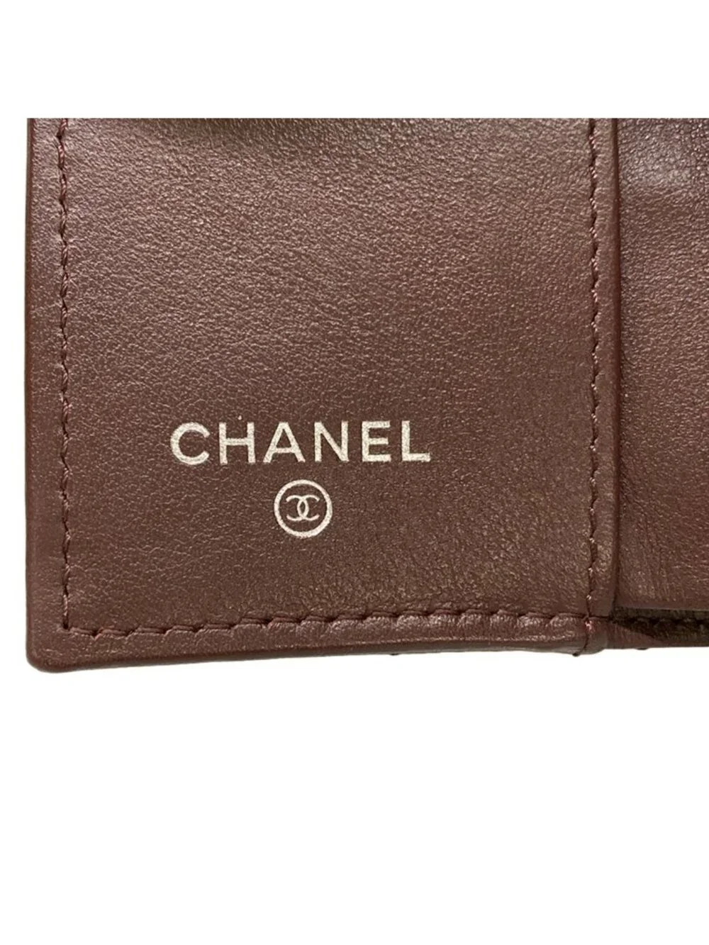 Chanel Trifold Wallet Classic Small Flap Quilted Black Silver